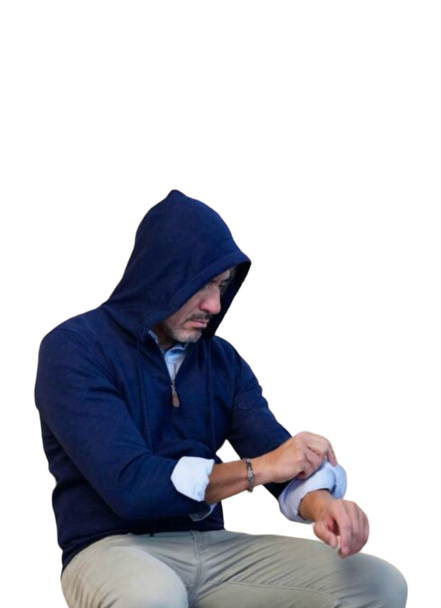 Men's Lightweight Alpaca Hoodie