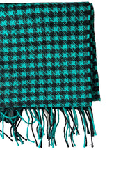 Pied De Poule Alpaca Scarf (100% Baby Alpaca)