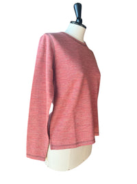 Ladies' Circular Alpaca Reversible Pullover