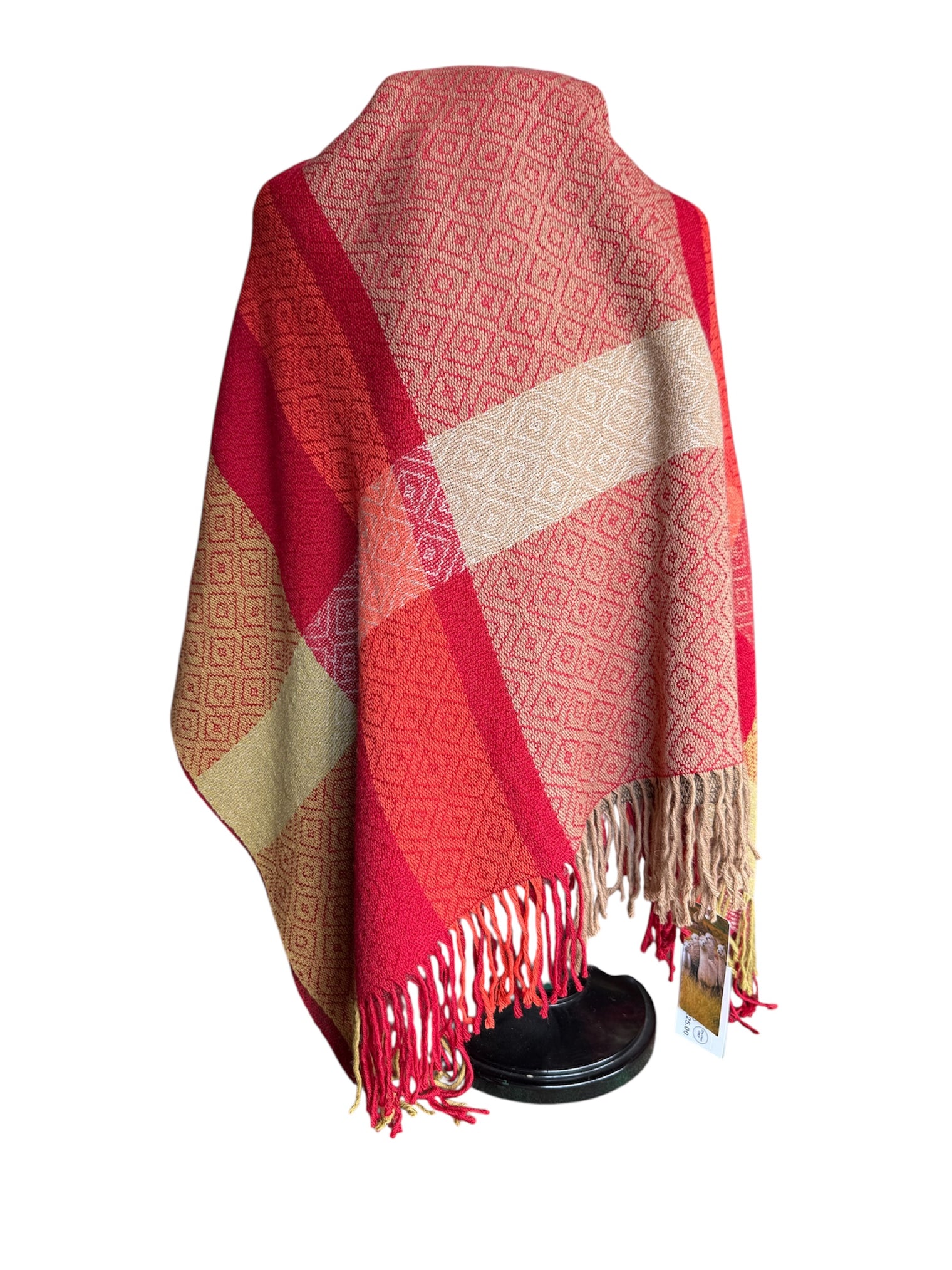 Alpaca Diamantes Poncho