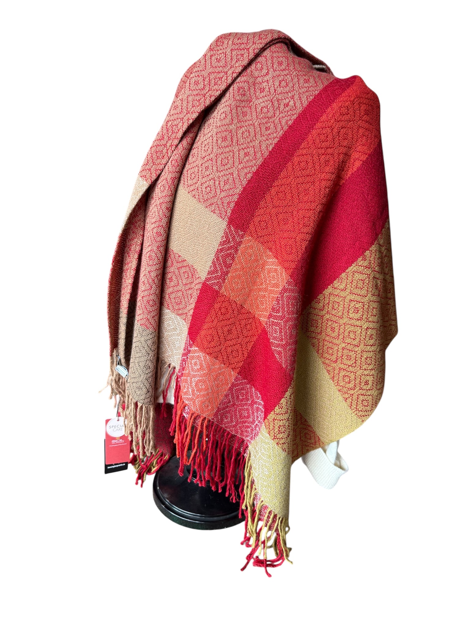 Alpaca Diamantes Poncho