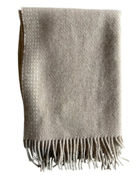 Multi Stitched ECO Scarf w/Twisted Fringes