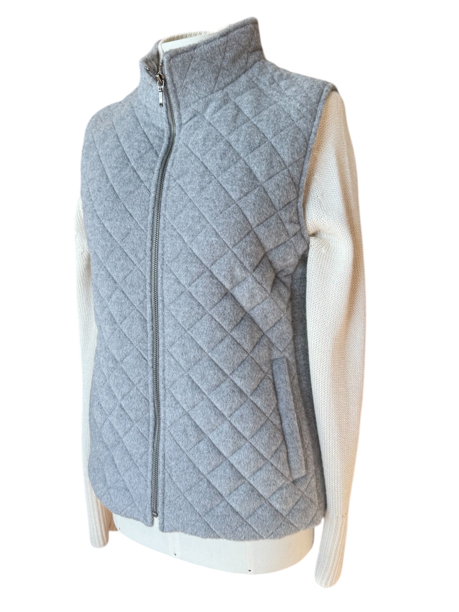 Women's Quilted Alpaca Vest