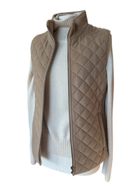Women's Quilted Alpaca Vest