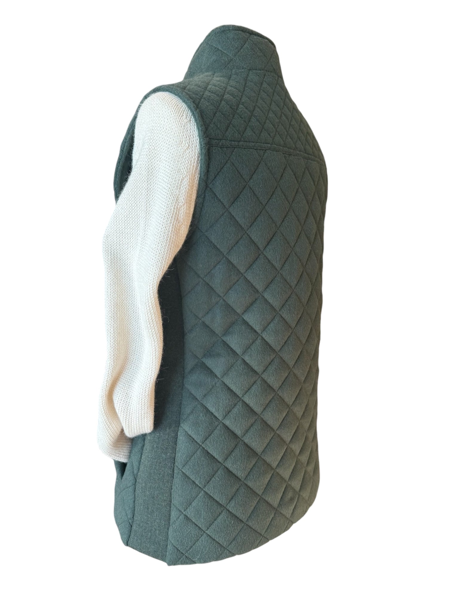 Women's Quilted Alpaca Vest