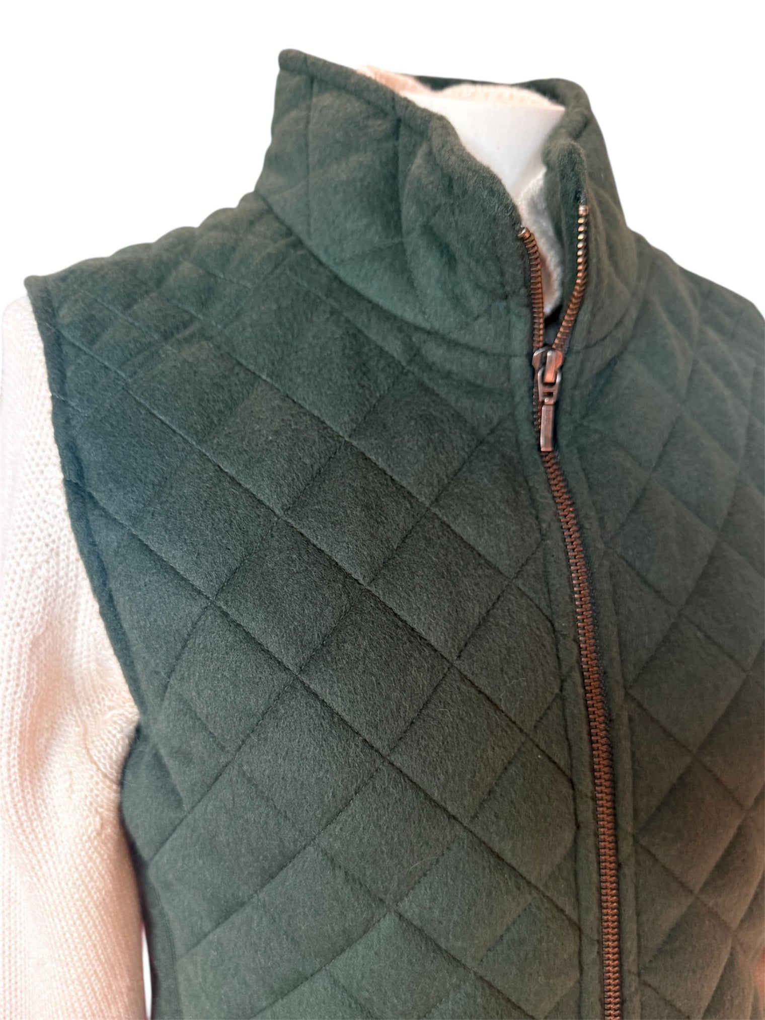 Women's Quilted Alpaca Vest