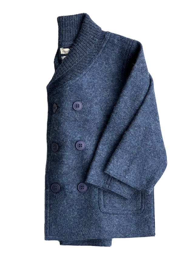 Boy's Santiago Alpaca Coat