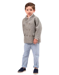 Boy's Santiago Alpaca Coat