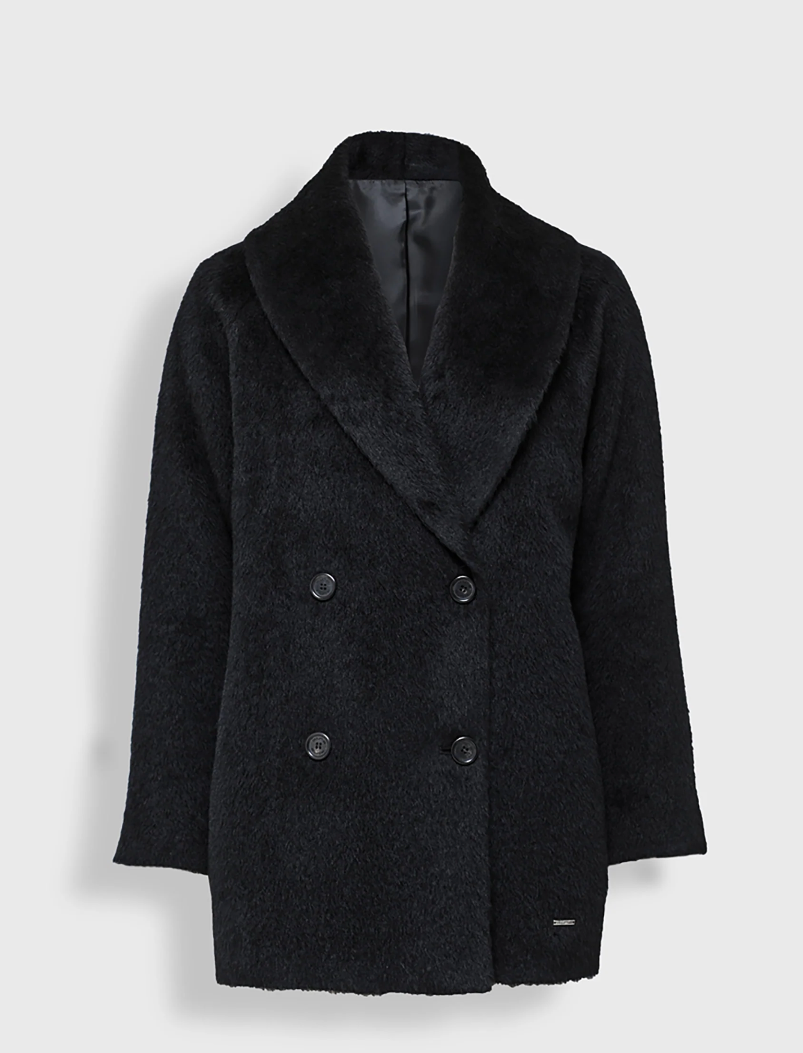 Ladies' Yvanka Double Breasted Suri Alpaca Jacket