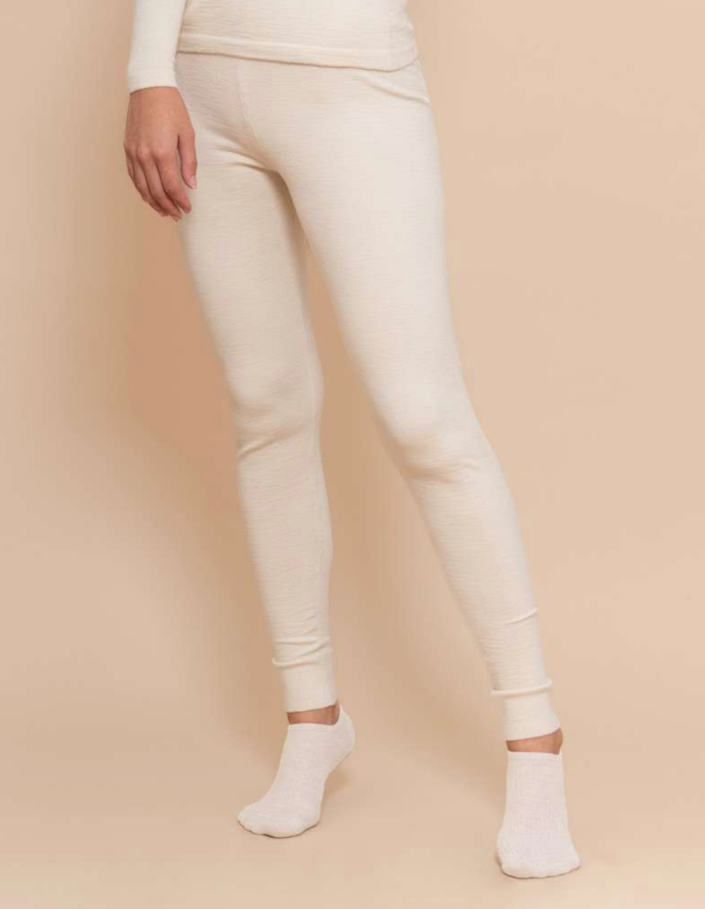 Ladies' Baby Alpaca-Silk Thermal Base Layer Pants