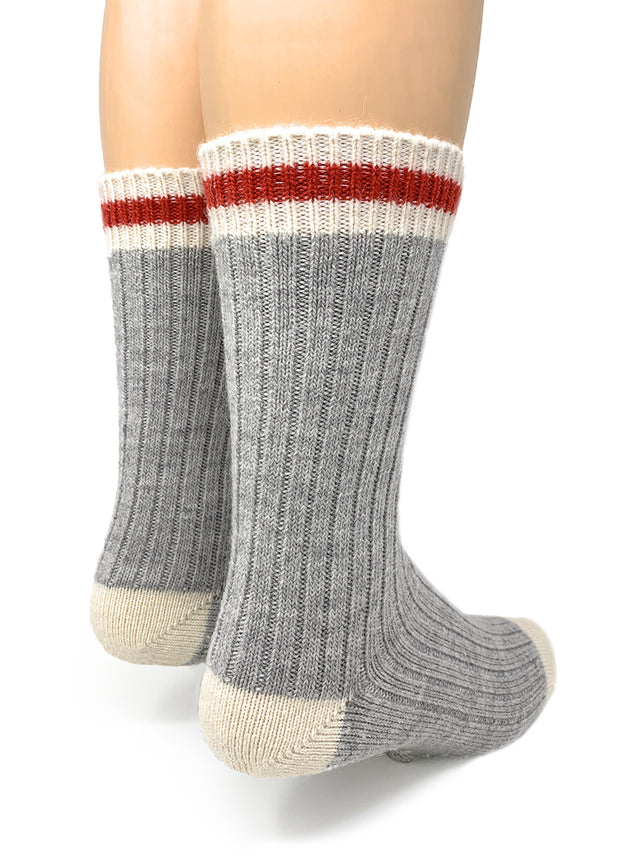 Classic Adult Alpaca Throwback Socks