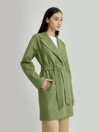 Yrene Felted Alpaca Wrap Coat