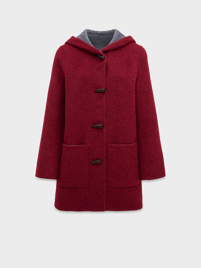 Alaia Reversible Alpaca Coat