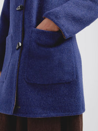 Alaia Reversible Alpaca Coat