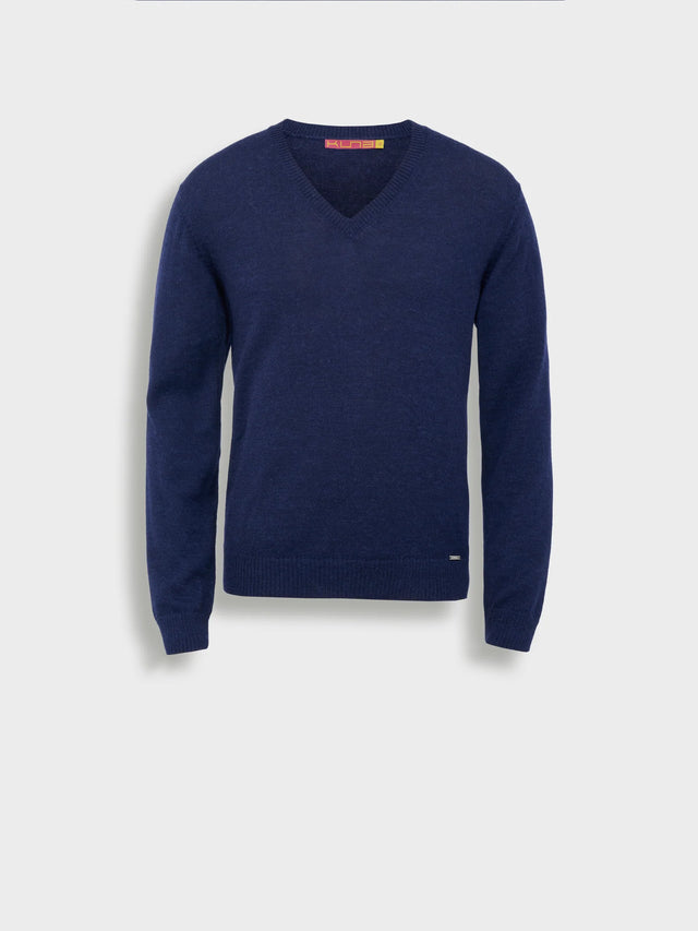 Alan Essential V-Neck Baby Alpaca Sweater