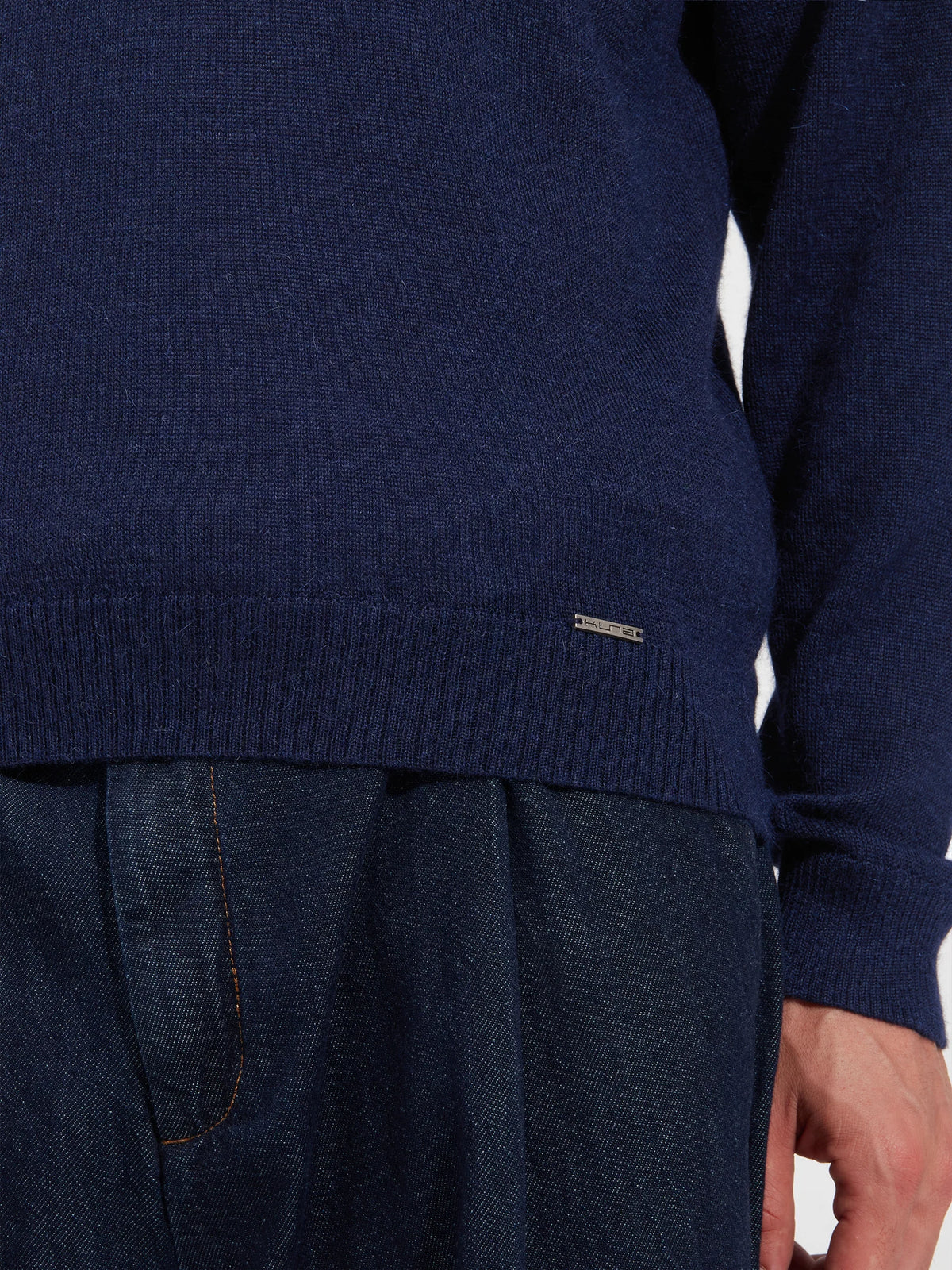 Alaska Crew Neck Baby Alpaca Sweater