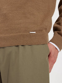 Alan Essential V-Neck Baby Alpaca Sweater