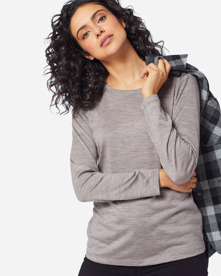 Women's Everyday Long Sleeve Alpaca Crew