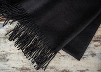 Unicolour Classic Alpaca Shawl