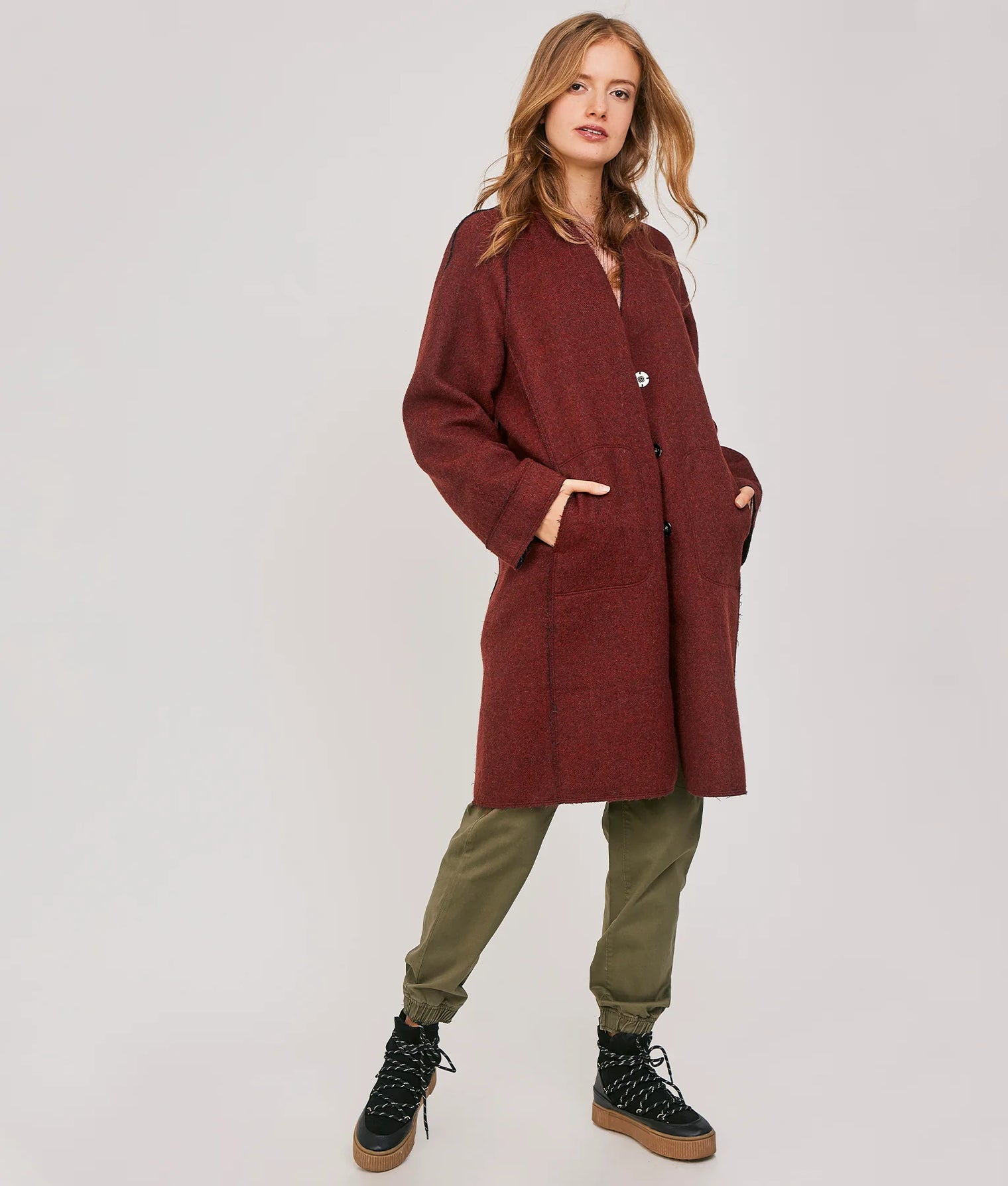 Women's Reversible Nom Coat