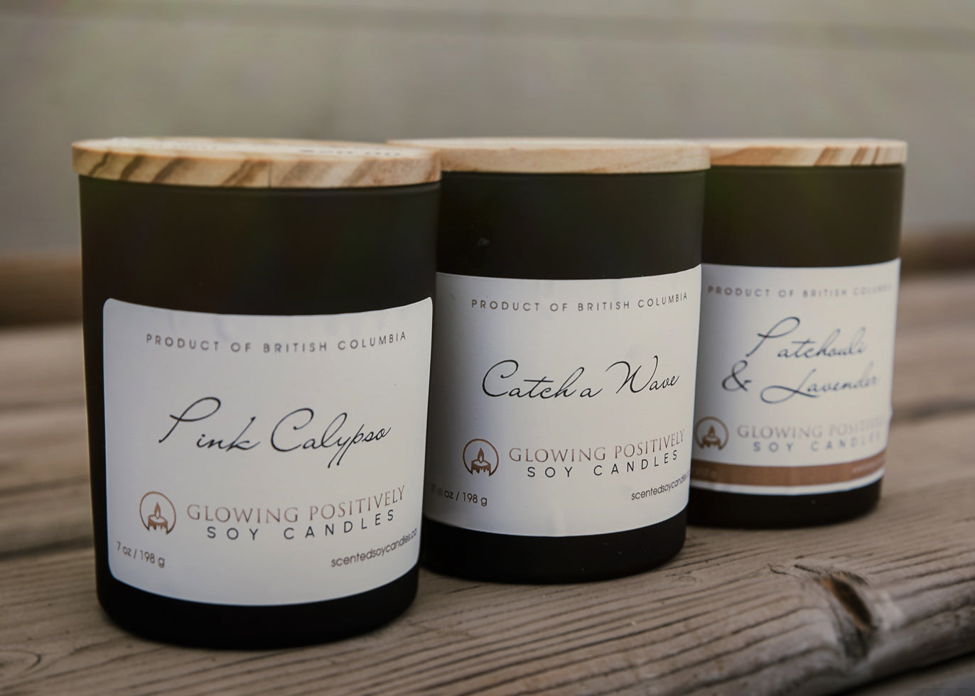 Ebony Tumbler Soy Candle w/Lid