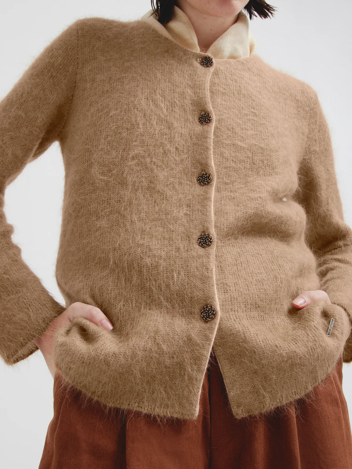 Cecilia Suri Alpaca Cardigan Sweater