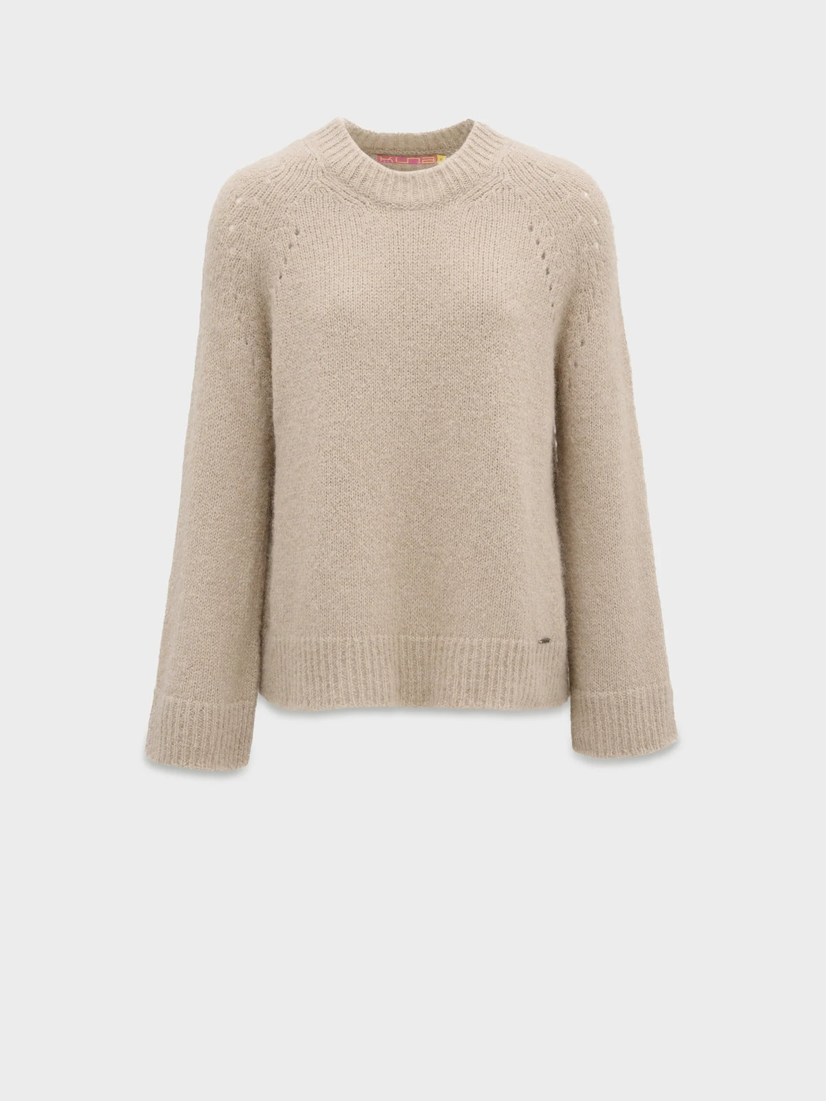 Cherry Suri Alpaca pullover Sweater
