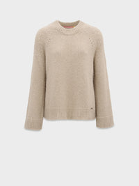 Cherry Suri Alpaca pullover Sweater