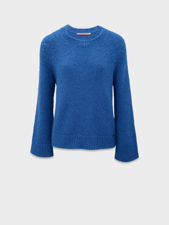 Cherry Suri Alpaca pullover Sweater