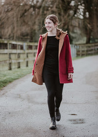 Ladies' Reversible Alpaca Coat