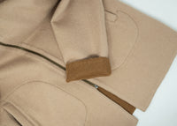 Ladies' Reversible Alpaca Coat with Zipper