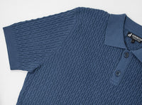 Men's Knit  Cable T-Shirt