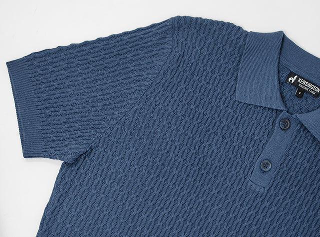 Men's Knit  Cable T-Shirt