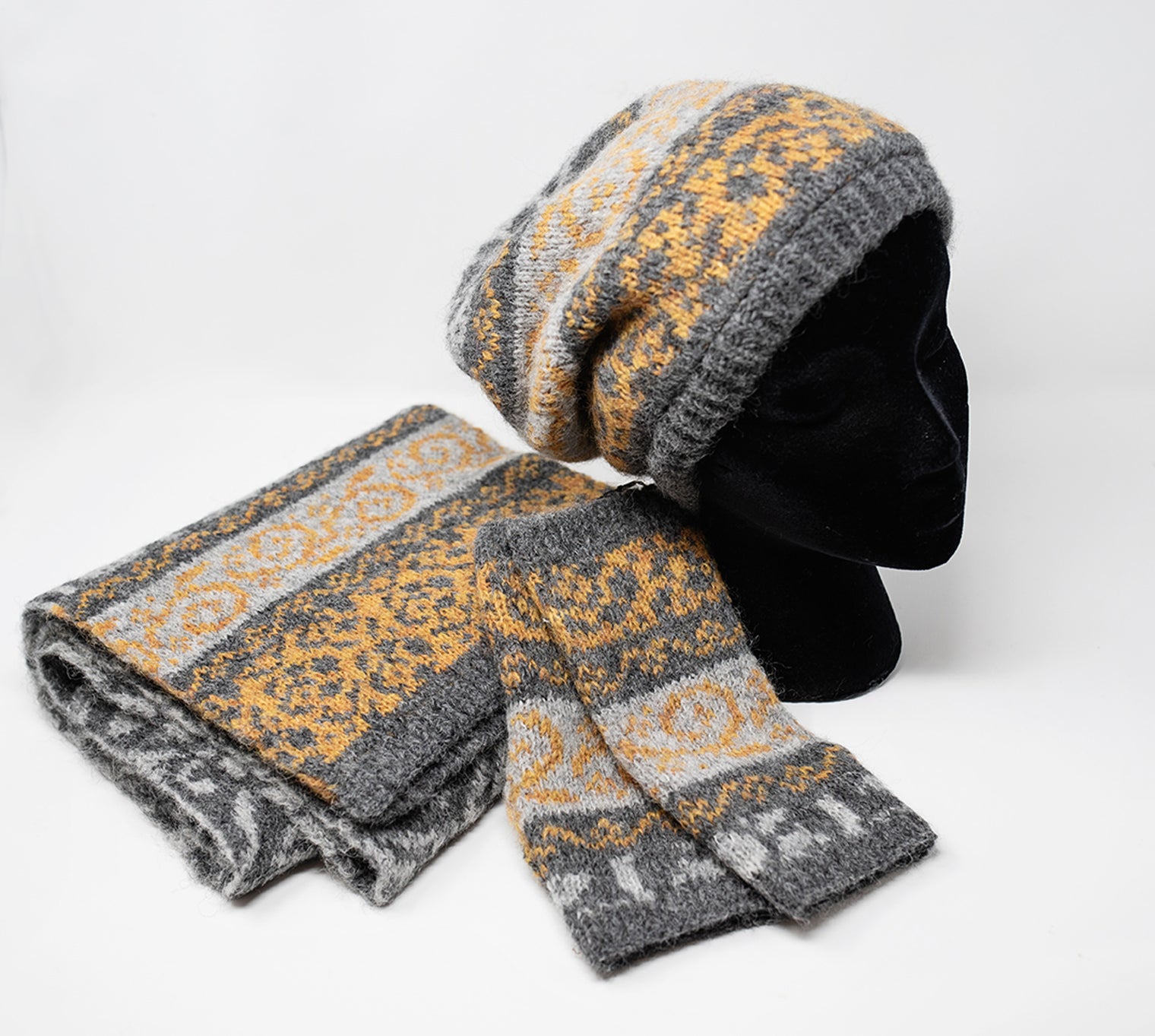 Jacquard Alpaca Toque