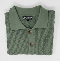 Men's Knit  Cable T-Shirt