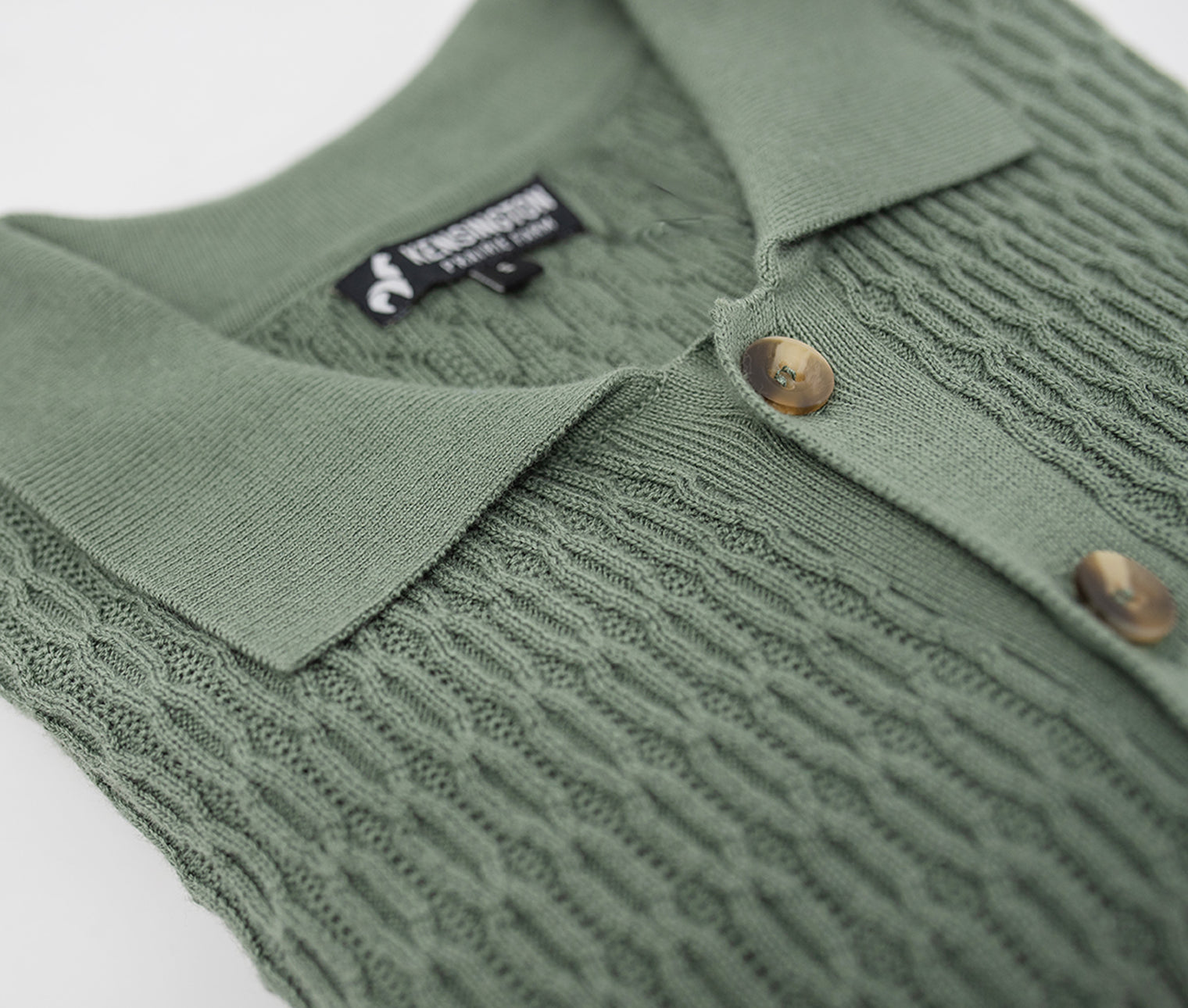 Men's Knit  Cable T-Shirt