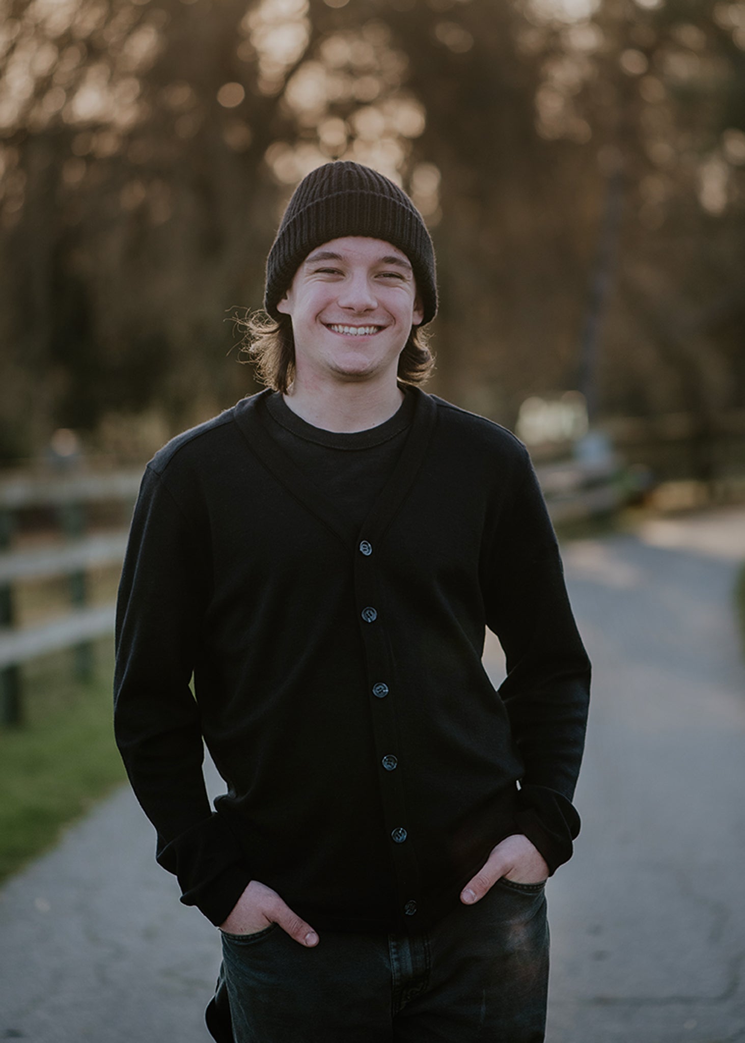 Men's Premium V-Neck Cardigan