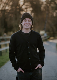 Men's Premium V-Neck Cardigan