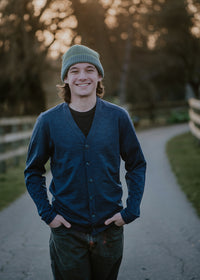 Men's Premium Light Weight V-Neck Cardigan