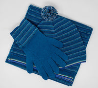 Striped Alpaca Scarf