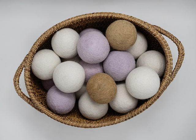 Handmade Alpaca Felted Dryer Balls