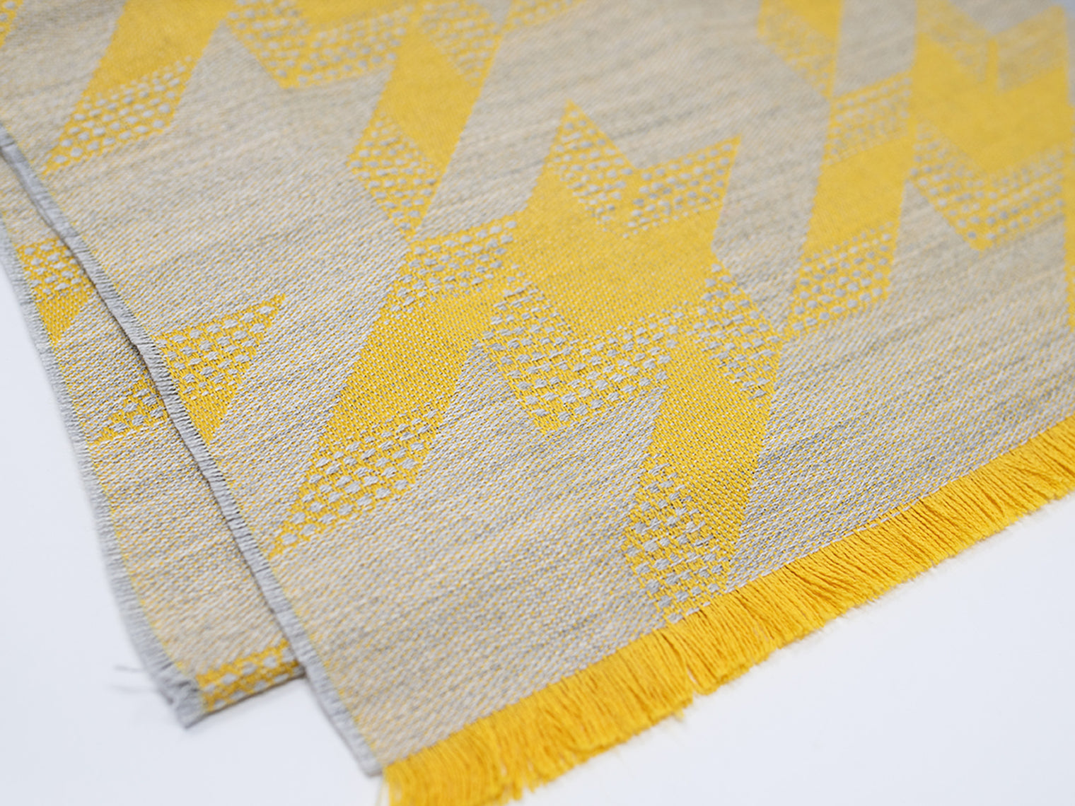 Arrow Jacquard Alpaca Scarf