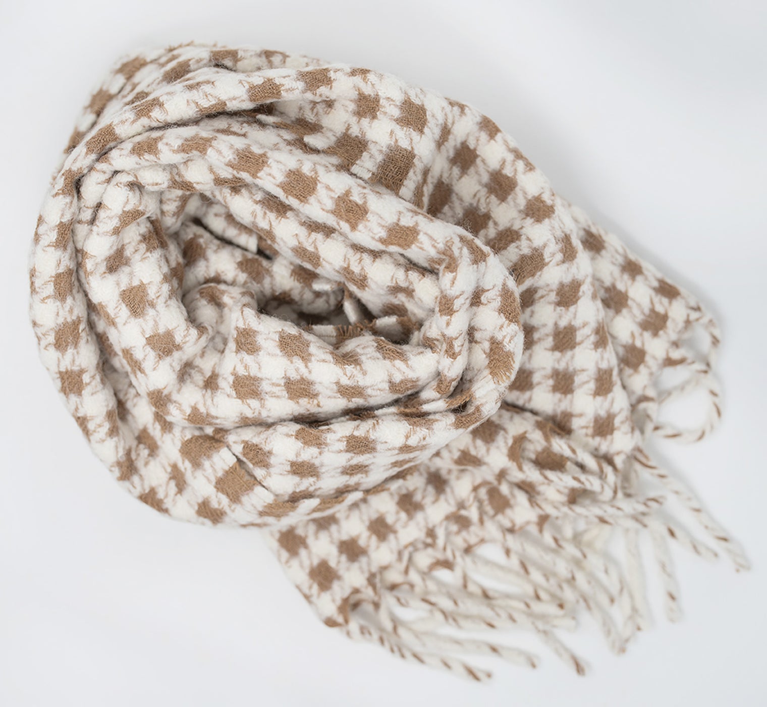 Caliza Windowpane Alpaca Scarf