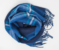 Double Faced Plaid Scarf