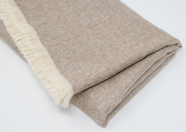 Premium Herringbone Throw
