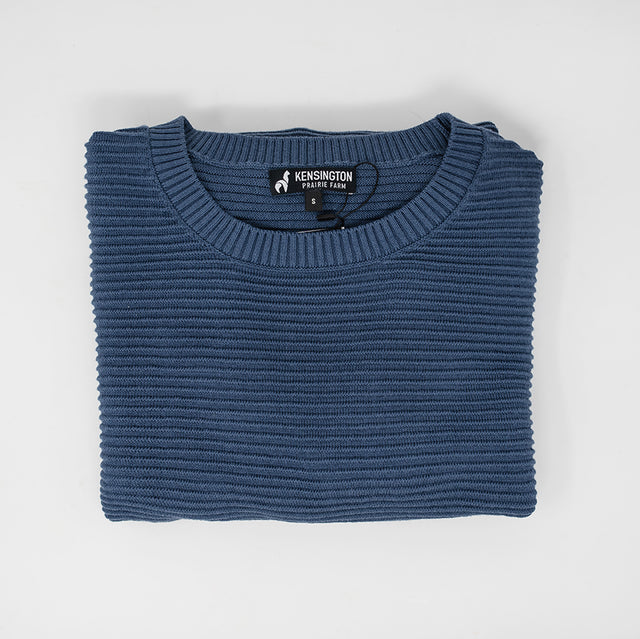 Men's Ottoman Ribbed Knit Sweater