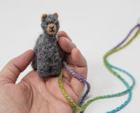 Felted Alpaca Necklace