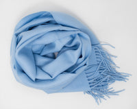 Solid Weave Brushed Scarf