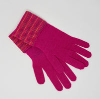 Striped Alpaca Gloves