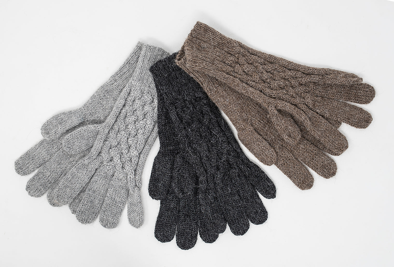 Celtic Knot Alpaca Gloves